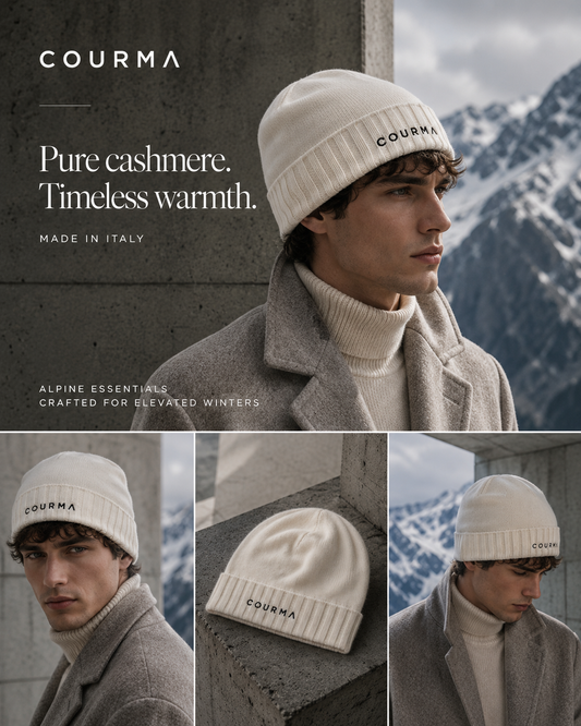 Courma Alpine core Beanie cashmere
