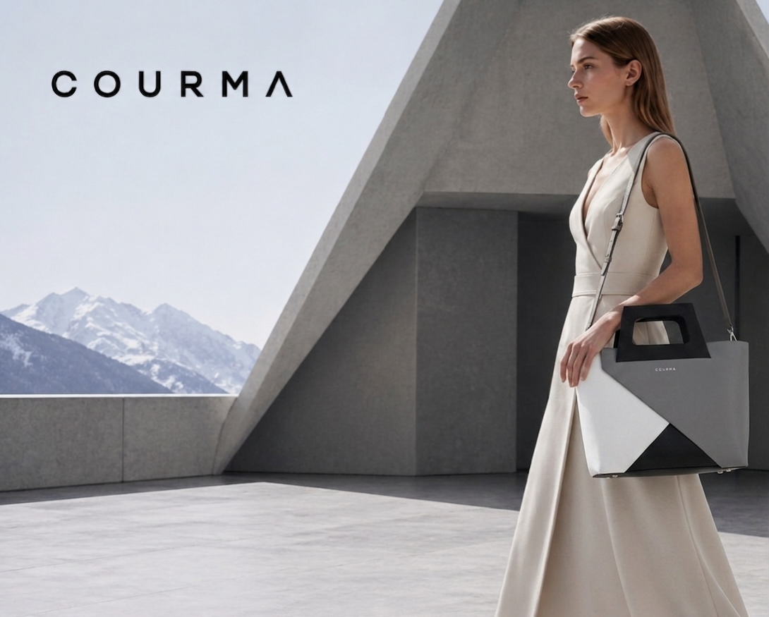 COURMA - Petra Icon Structured Leather Bag, Made in Italy